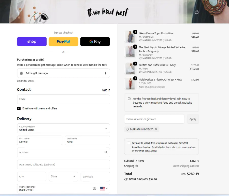 Stack & Save: 20% Off Full Price + Free Shipping on $150+ (Add sale items too!)