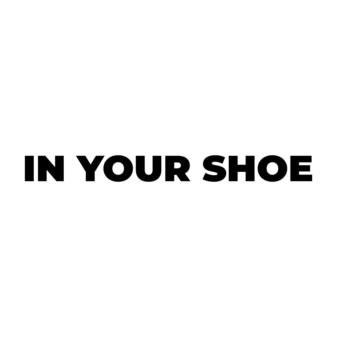 IN YOUR SHOE logo